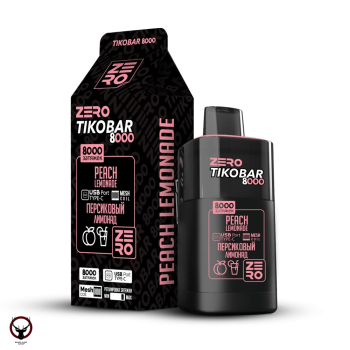 Электронная сигарета TIKOBAR ZERO Персиковый Лимонад 8000 затяжек