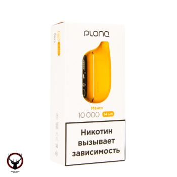 Электронная сигарета PLONQ MAX PRO Манго (10000 затяжек) 20 мг