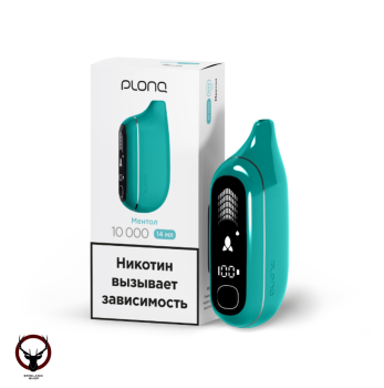 Электронная сигарета PLONQ MAX PRO Ментол (10000 затяжек) 20 мг
