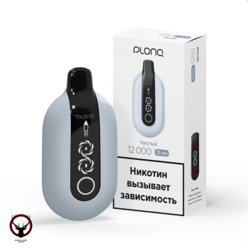 Электронная сигарета PLONQ ULTRA Чистый (12000 затяжек) 20 мг