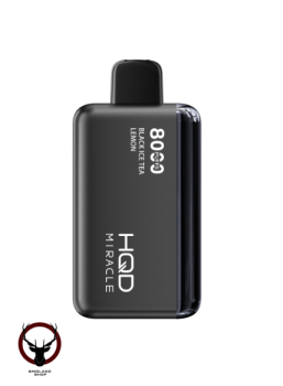 HQD MIRACLE Холодный черный чай с лимоном (8000 затяжек)