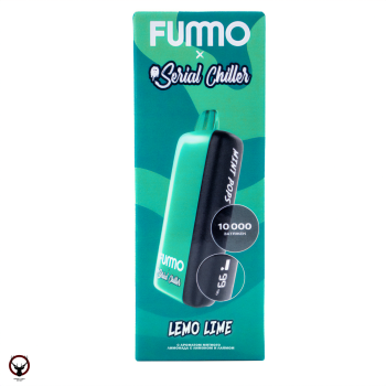 FUMMO INDIC SERIAL CHILLER Мятный лимонад с лимоном и лаймом (10 000 затяжек)