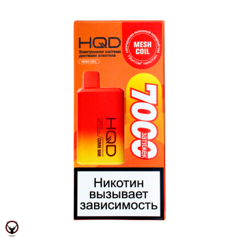 HQD Cuvie BAR Холодный черный чай со смородиной и лимоном (7000 затяжек)
