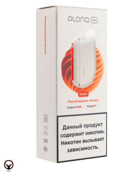 PLONQ MAX Фруктовый мармелад (6000 затяжек) 20 мг