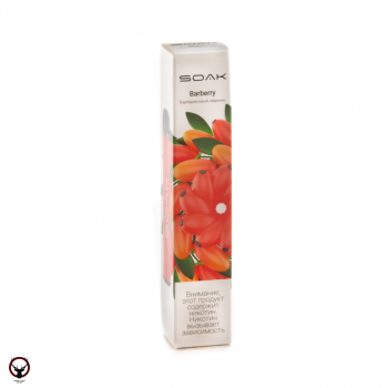 SOAK X Barberry 2200 затяжек МРК