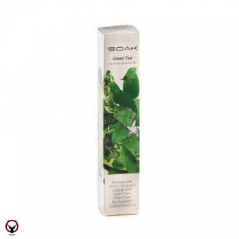 SOAK X Green Tea 2200 затяжек МРК