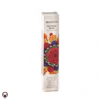 SOAK X Dark Honey Berries 2200 затяжек