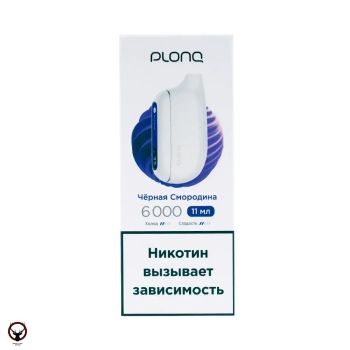 PLONQ MAX Черная Смородина (6000 затяжек) 20 мг