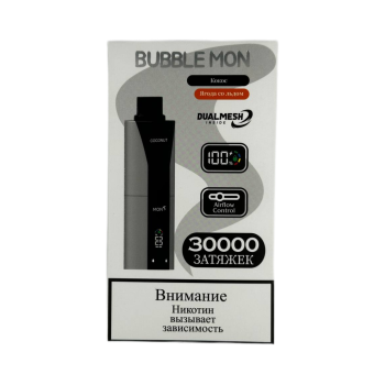 Эл. сиг. BUBBLEMON BOOSTER DUBLE 30000 Кокос + Ягода со льдом /Coconut + Ice Berry