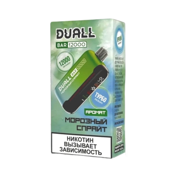 Эл. сиг. DUALL BAR 12000 Морозный спрайт 2 %