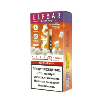 Эл. пароген. ELFBAR 30000 SWEET KING Хвойная мята 2 %