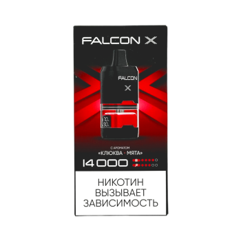 Эл. сиг. FALCON X 14000 Клюква Мята 2%