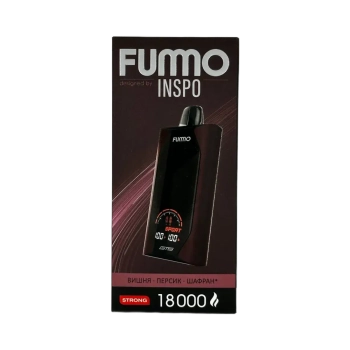 Эл. сиг. FUMMO GTS 18000 Вишня персик шафран strong 2%