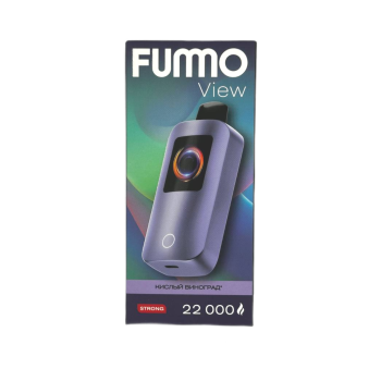Эл. сиг. FUMMO VIEW 22000 Кислый виноград 2 %