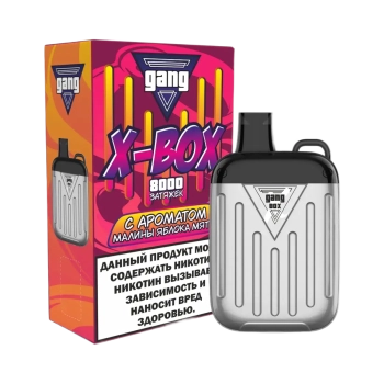 Эл. сиг. GANG X BOX 8000 Малина яблоко мята  2 %