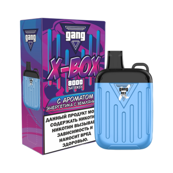 Эл. сиг. GANG X BOX 8000 Энергетик с земляникой  2 %