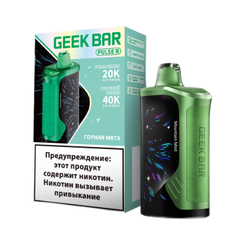 Эл. сиг. GEEK BAR PULSE R 40000 Горная мята 2 %