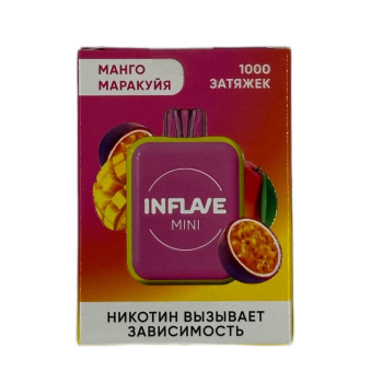 Эл. сиг. INFLAVE MINI 1000 Манго маракуйя 2 %