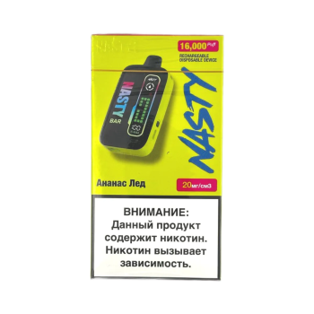 Эл. сиг. NASTY BAR D16Ki 16000 Pineapple Ice / Ананас лед 2 %