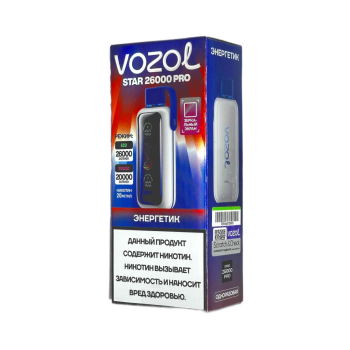 Эл. сиг. VOZOL STAR PRO 26000 Энергетик 2 %