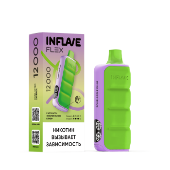 Эл. сиг. INFLAVE FLEX 12000 Кислое яблоко слива 2%