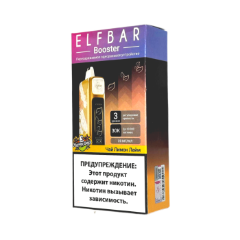 Эл. пароген. ELFBAR 30000 Чай лимон лайм (рег-ка крепости)