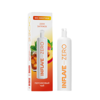 Эл. сиг. INFLAVE ZERO 2200 Персиковый чай 0 %