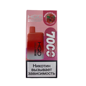 HQD Cuvie BAR Вишня со льдом (7000 затяжек)