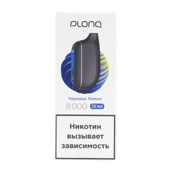 PLONQ MAX SMART Черника лимон (8000 затяжек) 20 мг МРК
