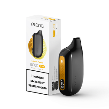 PLONQ MAX SMART Ананас Лимон (8000 затяжек) 20 мг МРК