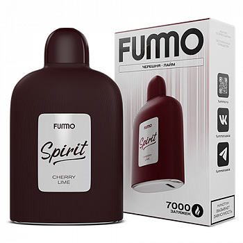 FUMMO SPIRIT Черешня лайм (7000 затяжек)