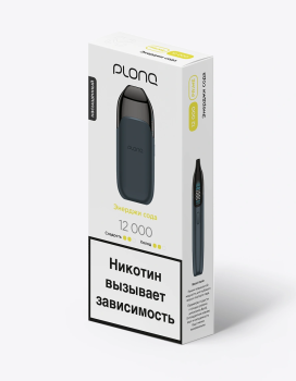 Эл. сиг. PLONQ PRIME 12000 Энержди сода 2%