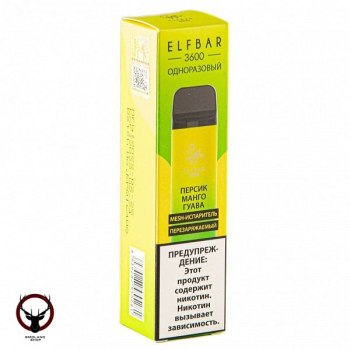 ELF BAR Peach Mango Guava (3600 затяжек) 20 мг МРК