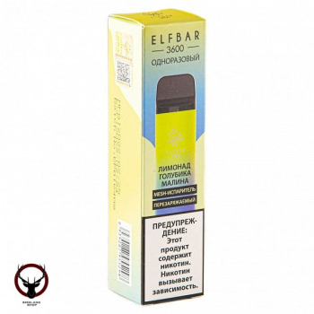 ELF BAR Blue Razz Lemonade (3600 затяжек) 20 мг МРК