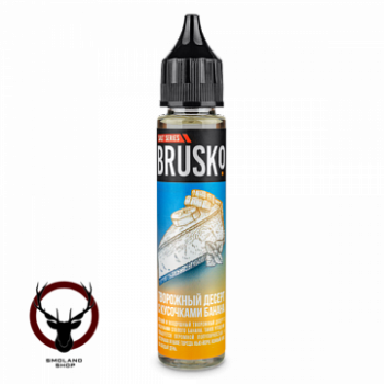 Жидкость Brusko Salt Творожный десерт с кусочками банана 30 мл 2 ultra