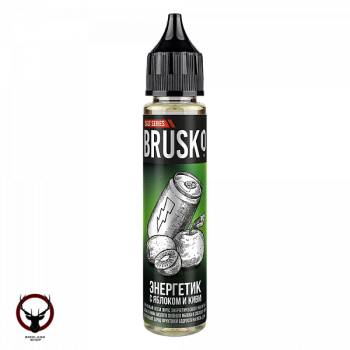 Жидкость Brusko Salt Энергетик с яблоком и киви 30 мл 2 ultra