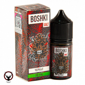 Жидкость BOSHKI SALT Черные 20 мг 30 мл