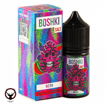Жидкость BOSHKI SALT Neon 20 мг strong 30 мл