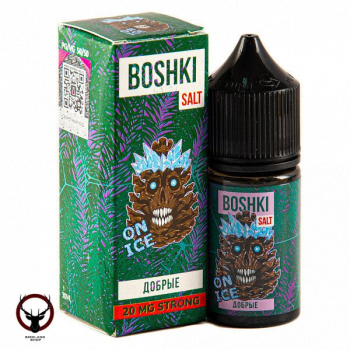 Жидкость BOSHKI SALT Добрые ON ICE 20 мг strong 30 мл