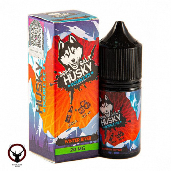 Жидкость HUSKY DOUBLE ICE SALT Winter river 20 мг 30 мл