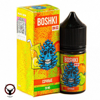 Жидкость BOSHKI ON ICE SALT Сочные 20 мг 30 мл