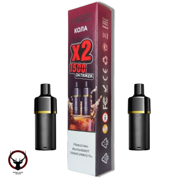 Картридж HQD LUX PODS Кола (2шт) МРК
