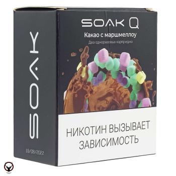 Картридж SOAK Q Какао с маршмеллоу (2шт)
