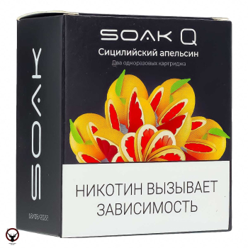 Картридж SOAK Q Сицилийский апельсин (2шт)