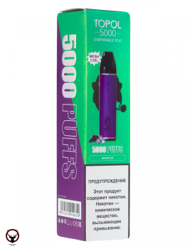 TOPOL Grape Ice (5000 затяжек)