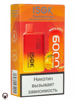 ISOK ISBAR Манго Арбуз (6000 затяжек)