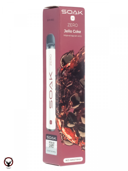 SOAK X ZERO Jello coke 1500 затяжек (без никотина) МРК