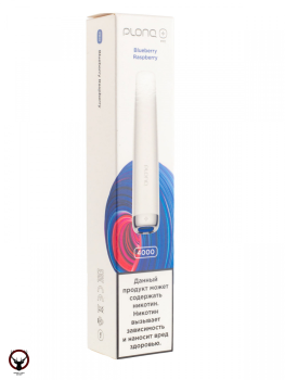 Электронная сигарета PLONQ PLUS PRO Черника малина (4000 затяжек) 20 мг