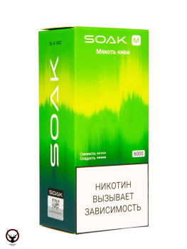 SOAK M Kiwi Pulp 6000 затяжек МРК