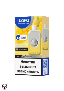 WAKA Манго Персик (7000 затяжек) МРК